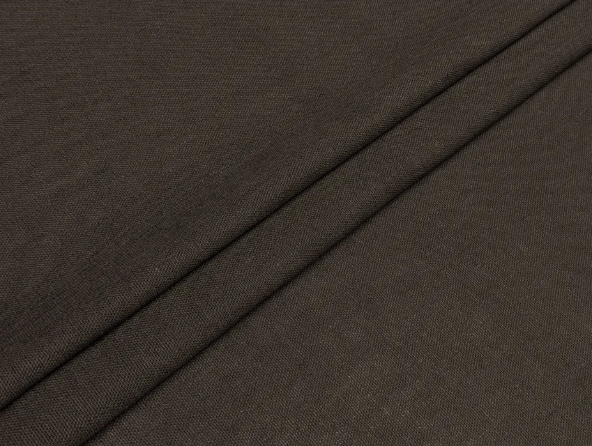 Льон віскоза 30/70 уцінка (текстильний недолік), коричнево-сірий - фото 1 - інтернет-магазин tkani-atlas.com.ua