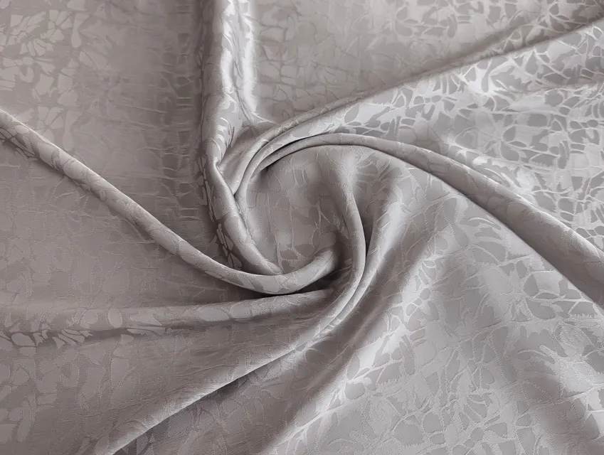 Костюмна Бель жакард квіткова абстракція, мокко - фото 1 - інтернет-магазин tkani-atlas.com.ua