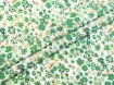 Котон дрібні квіточки, зелена трава - інтернет-магазин tkani-atlas.com.ua