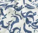 Льон з віскозою квіткова абстракція, синій на молочному - фото 2 - інтернет-магазин tkani-atlas.com.ua