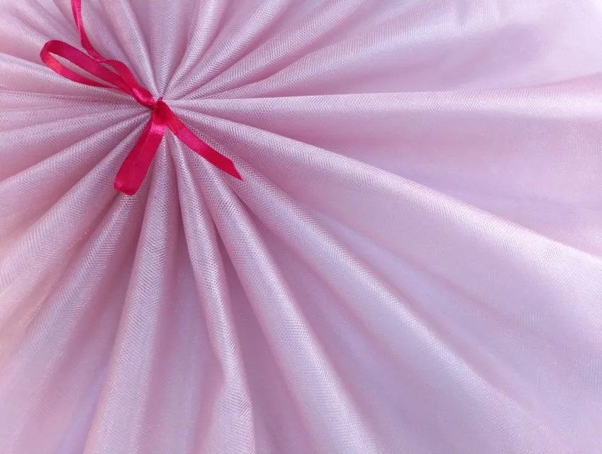 Фатин, ніжно-рожевий - фото 1 - інтернет-магазин tkani-atlas.com.ua