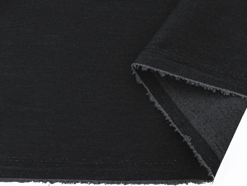 Джинс стрейч щільний, графіт - фото 1 - інтернет-магазин tkani-atlas.com.ua