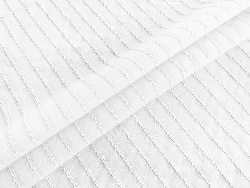 Котон прошва смужка 15 мм, білий - фото 1 - інтернет-магазин tkani-atlas.com.ua