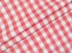 Клітинка сорочкова щільна клітинка 10 мм, кораловий - інтернет-магазин tkani-atlas.com.ua
