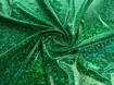 Трикотаж масло голограма, зелений - інтернет-магазин tkani-atlas.com.ua