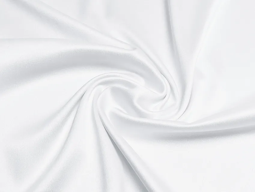 Атлас манго однотонний, білий - фото 1 - інтернет-магазин tkani-atlas.com.ua