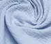 Муслин двухслойный, светло-голубой (отрез 1,6 м) - фото 2 - интернет-магазин tkani-atlas.com.ua
