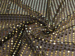 Копійка, темне золото (відріз 1,5 м) - інтернет-магазин tkani-atlas.com.ua