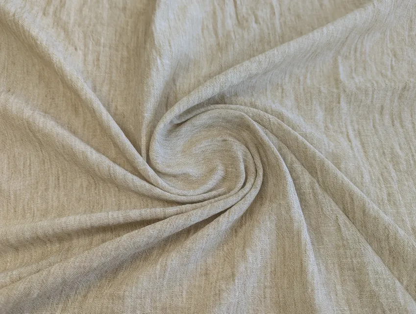 Полільон меланжевий, бежевий - фото 1 - інтернет-магазин tkani-atlas.com.ua