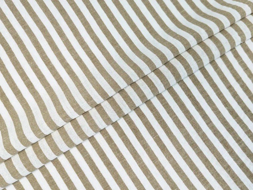 Полільон смужка 15 мм, світло-коричневий з молочним - фото 1 - інтернет-магазин tkani-atlas.com.ua