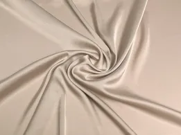 Шелк сатин, теплый бежевый (отрез 2 м) - интернет-магазин tkani-atlas.com.ua