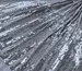 Пайетка на сетке ракушка, серебро (отрез 1,3 м) - фото 1 - интернет-магазин tkani-atlas.com.ua