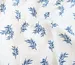 Муслин рисунок веточки, молочный с синим - фото 3 - интернет-магазин tkani-atlas.com.ua