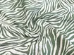 Муслін малюнок зебра, хакі з молочним - інтернет-магазин tkani-atlas.com.ua