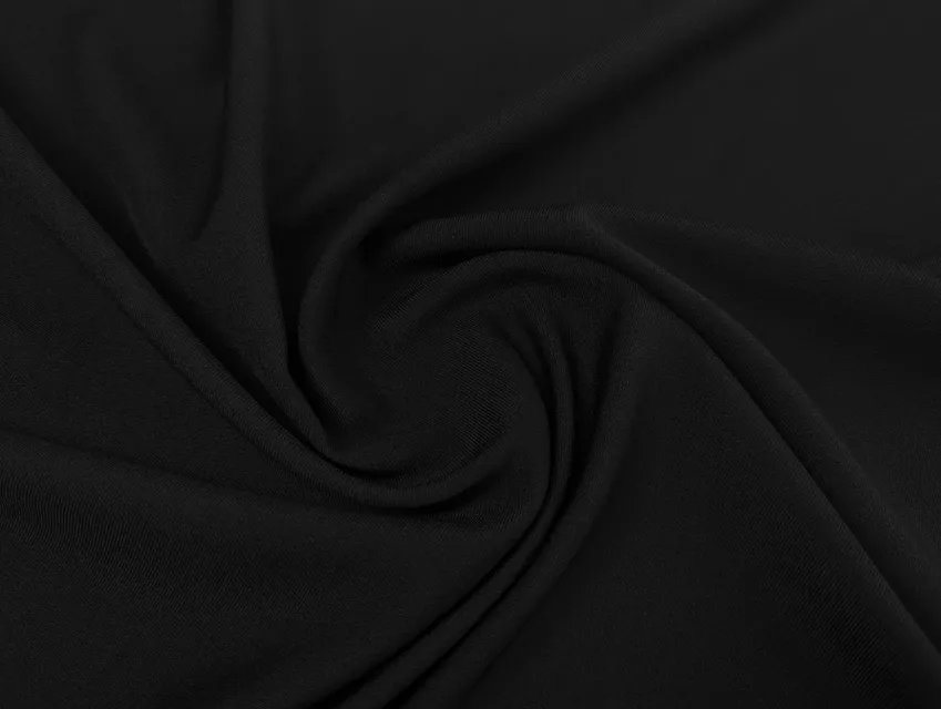 Креп Латино, черный - фото 1 - интернет-магазин tkani-atlas.com.ua