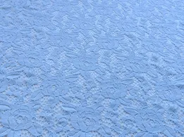 Гіпюр стрейчевий мальва, блідо-блакитний (відріз 1,4 м) - інтернет-магазин tkani-atlas.com.ua