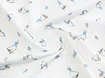 Муслін малюнок гуси, молочний - інтернет-магазин tkani-atlas.com.ua