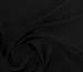 Стрейч сатин Ліна, чорний - фото 2 - інтернет-магазин tkani-atlas.com.ua