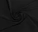 Стрейч сатин Ліна, чорний - фото 1 - інтернет-магазин tkani-atlas.com.ua