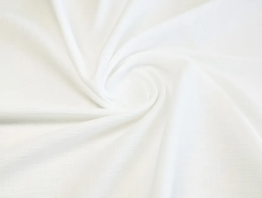 Котон кринкл уцінка (текстильний недолік), молочний - фото 1 - інтернет-магазин tkani-atlas.com.ua
