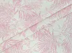 Лен с вискозой папоротник, розовый - интернет-магазин tkani-atlas.com.ua