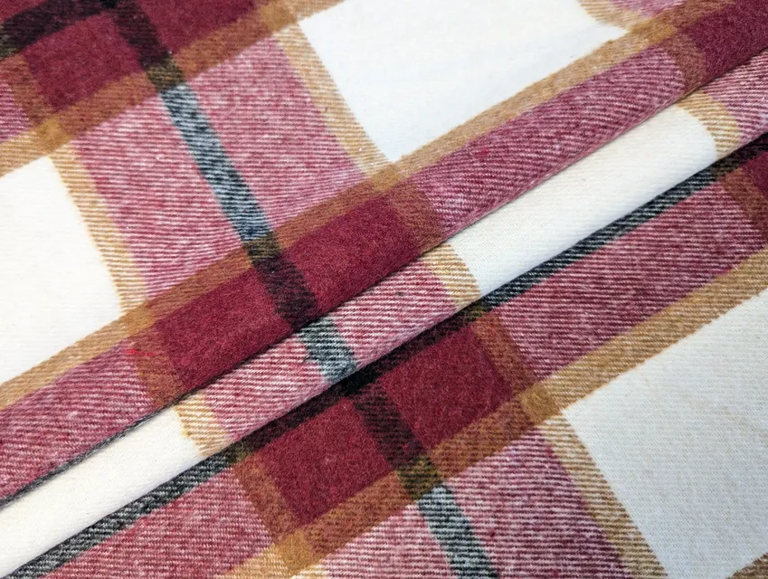 Костюмка котон клітинка, рожевий (відріз 0,6 м) - фото 1 - інтернет-магазин tkani-atlas.com.ua