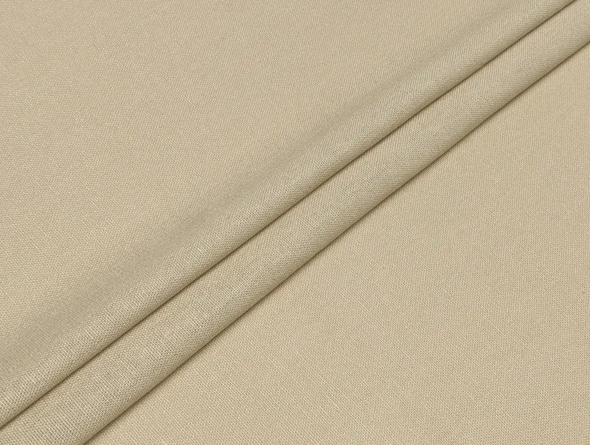 Льон віскоза 30/70, мигдальний - фото 1 - інтернет-магазин tkani-atlas.com.ua