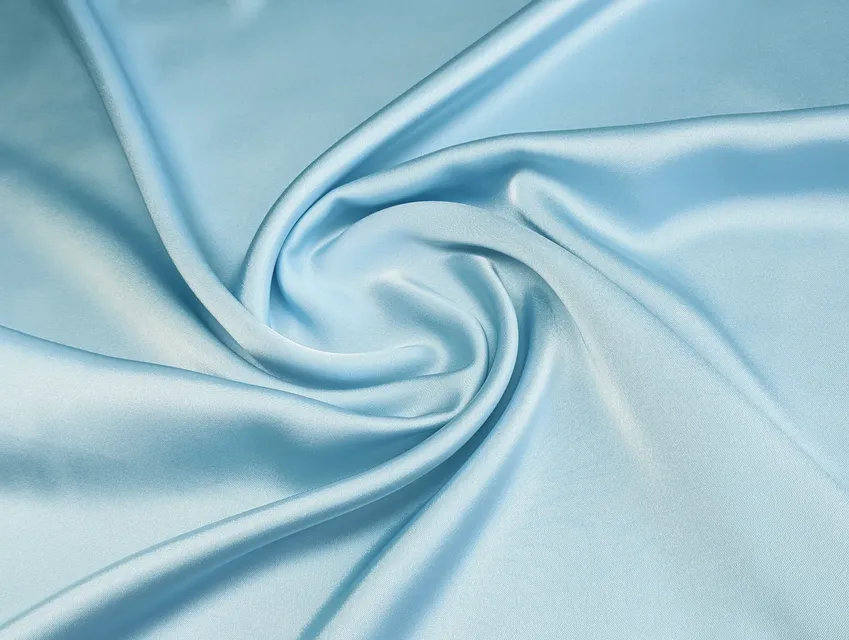 Армани Париж (Атлас двухсторонний), голубой - фото 1 - интернет-магазин tkani-atlas.com.ua