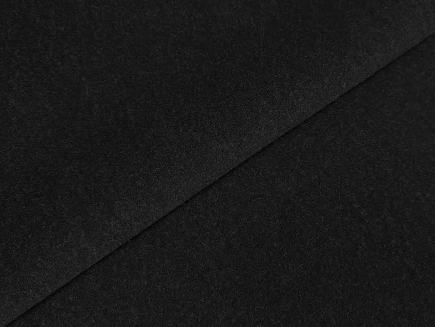 Кашеміровий трикотаж Норвен меланжевий, чорний - фото 1 - інтернет-магазин tkani-atlas.com.ua