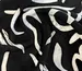 Льон бохо рисунок абстракция, черный с молочным - фото 2 - интернет-магазин tkani-atlas.com.ua