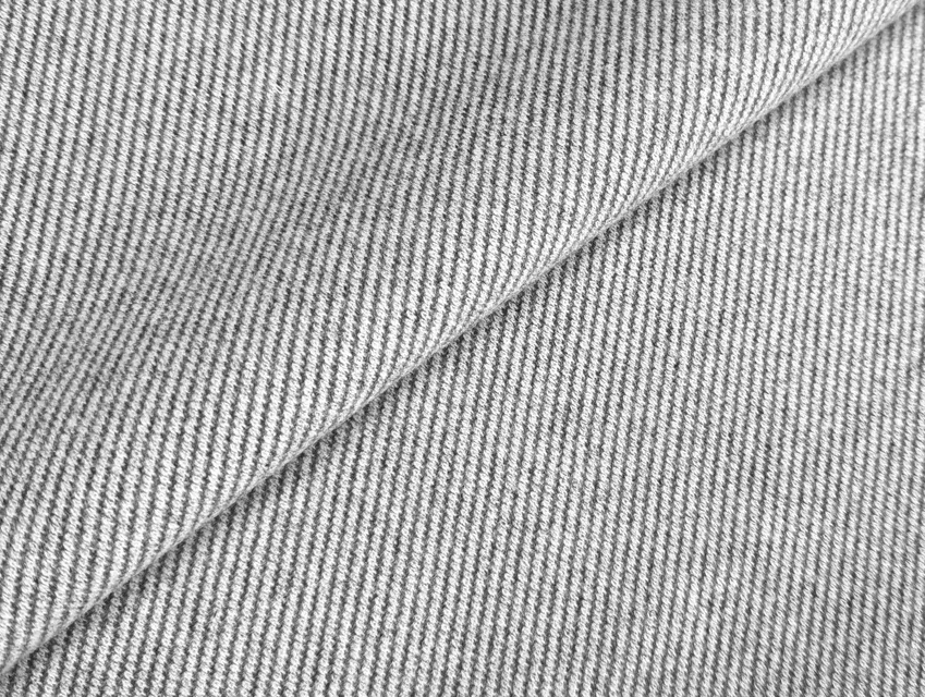 Кашемир трикотажный диагональная полоска 2 мм, светло-серый - фото 1 - интернет-магазин tkani-atlas.com.ua