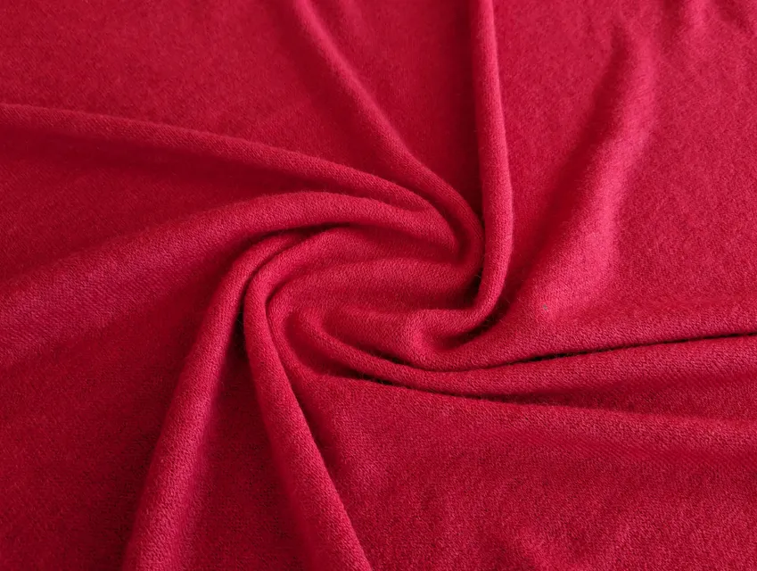 Ангора Арктика, красный алый - фото 1 - интернет-магазин tkani-atlas.com.ua