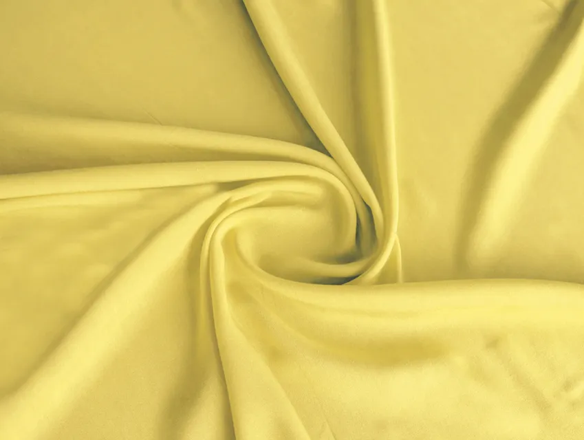 Штапель щільний, лимонний - фото 1 - інтернет-магазин tkani-atlas.com.ua