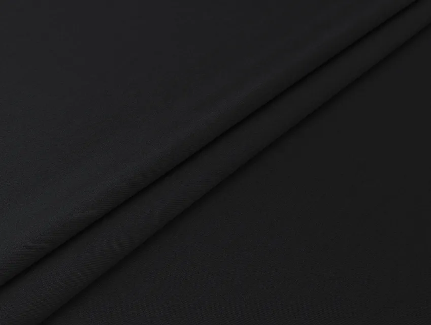 Костюмка Франт, черный (отрез 1,5 м) - фото 1 - интернет-магазин tkani-atlas.com.ua