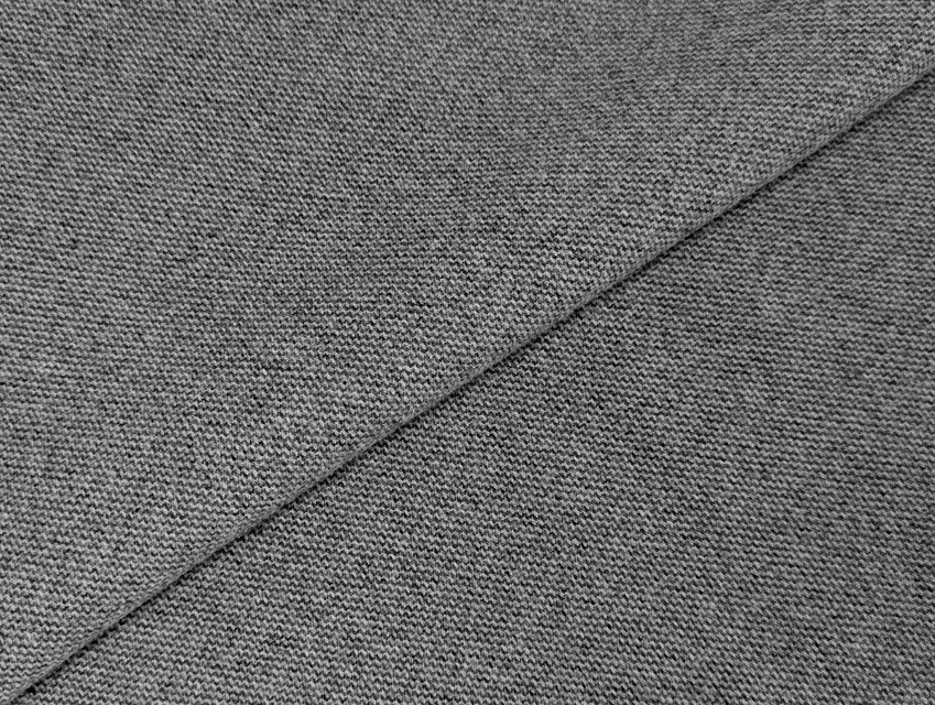 Трикотаж теплий Камилла мікро-ялинка, темно-синій з сірим - фото 1 - інтернет-магазин tkani-atlas.com.ua