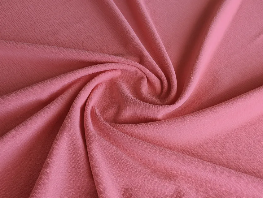 Креп дайвінг берізка, персиковий (відріз 1,7 м) - фото 1 - інтернет-магазин tkani-atlas.com.ua