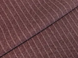 Трикотаж Камілла смужка 15 мм, бордовий - інтернет-магазин tkani-atlas.com.ua