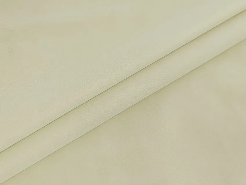 Поликоттон тренч на трикотаже, светло-бежевый - фото 1 - интернет-магазин tkani-atlas.com.ua