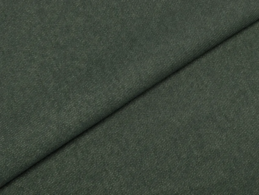 Джинс щільний, сірий хакі - фото 1 - інтернет-магазин tkani-atlas.com.ua