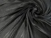 Органза с блеском жатка, черный - интернет-магазин tkani-atlas.com.ua