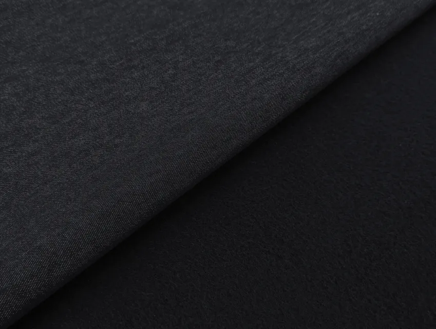 Джинс на флисе, темно-серый - фото 1 - интернет-магазин tkani-atlas.com.ua