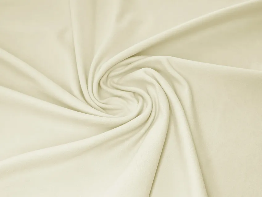 Трикотаж Пума флісовий, кремовий - фото 1 - інтернет-магазин tkani-atlas.com.ua