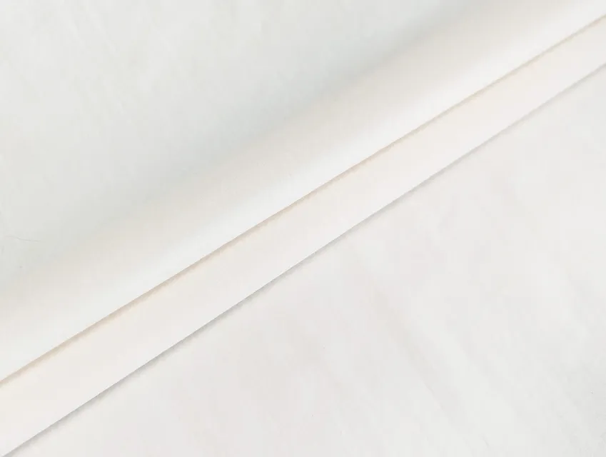 Поликоттон рубашечный, сливочный - фото 1 - интернет-магазин tkani-atlas.com.ua