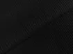 Трикотаж с рельефной вязкой, черный - интернет-магазин tkani-atlas.com.ua