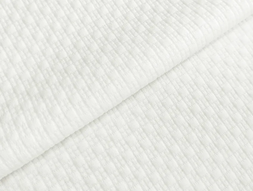 Зара жаккард квадрати, молочний - фото 1 - інтернет-магазин tkani-atlas.com.ua