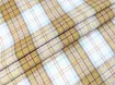 Коттон рубашечный клетка 130 мм, горчичный с розовым - интернет-магазин tkani-atlas.com.ua