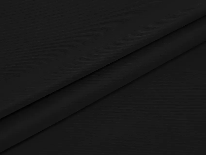 Плащівка тренч діагональ, чорний - фото 1 - інтернет-магазин tkani-atlas.com.ua