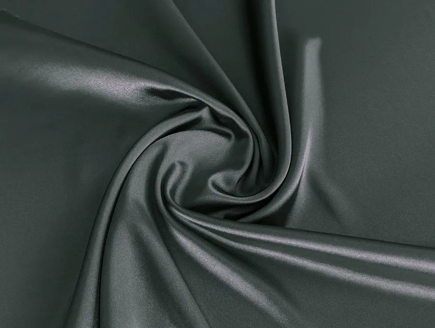 Атлас тонкий, грифельный - фото 1 - интернет-магазин tkani-atlas.com.ua