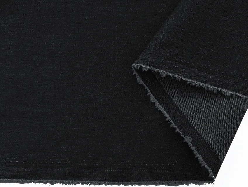 Джинс стрейч щільний, темно-сірий - фото 1 - інтернет-магазин tkani-atlas.com.ua