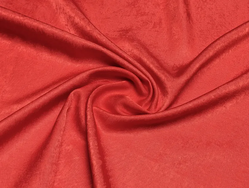 Купер тенсел, червоний кораловий (відріз 1,7 м) - фото 1 - інтернет-магазин tkani-atlas.com.ua